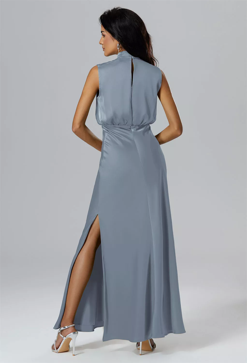 AW Maryjo Dusty Blue  Wedding Guest Dresses